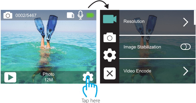Dragon Touch - Vista 5 - KUBORESHA KITENGO CHAKO - Menyu ya mpangilio wa video KUBORESHA KITENGO CHAKO - Menyu ya mpangilio wa video