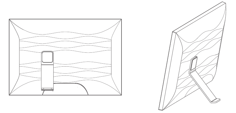 Dragon Touch - Smart 10 - Instalarea suportului cadrului Instalarea suportului cadrului
