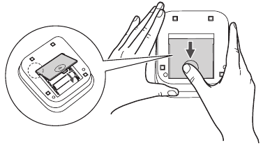 Omron - HEM-8711 - Memasang/Mengganti Baterai Memasang/Mengganti Baterai