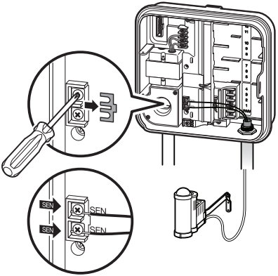 Hunter - PRO-C - CONNEXION D'UN CAPTEUR MÉTÉO HUNTER CLIK CONNEXION D'UN CAPTEUR MÉTÉO HUNTER CLIK