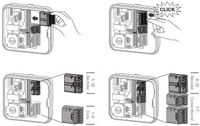 Hunter - PRO-C - INSTALLATION DES MODULES DE STATION INSTALLATION DES MODULES DE STATION
