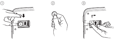 Hunter - PRO-C - Remplacement de la pile au lithium 3V Remplacement de la pile au lithium 3V