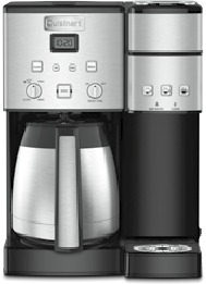 cafetera durante la preparación