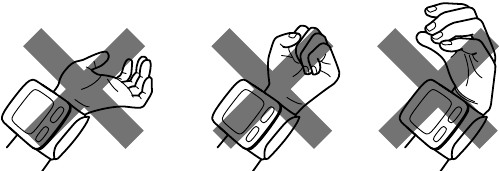 Omron - RS3 - Cum să stați corect - Poziționarea încheieturii mâinii și a mâinii Cum să stați corect - Poziționarea încheieturii mâinii și a mâinii