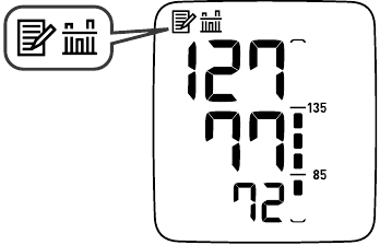 Omron - RS3 - Vizualizarea valorii medii Utilizarea unei funcții de memorie Vizualizarea valorii medii Utilizarea unei funcții de memorie