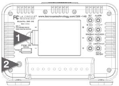 La Crosse Technology - 308-145 - SETUP INSTRUCTIONS STEP BY STEP - Step 1 SETUP INSTRUCTIONS STEP BY STEP - Step 1