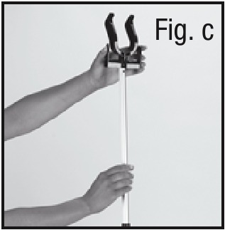 Conair - GS7 - Montagem da Haste de Suporte - Passo 3 Montagem da Haste de Suporte - Passo 3