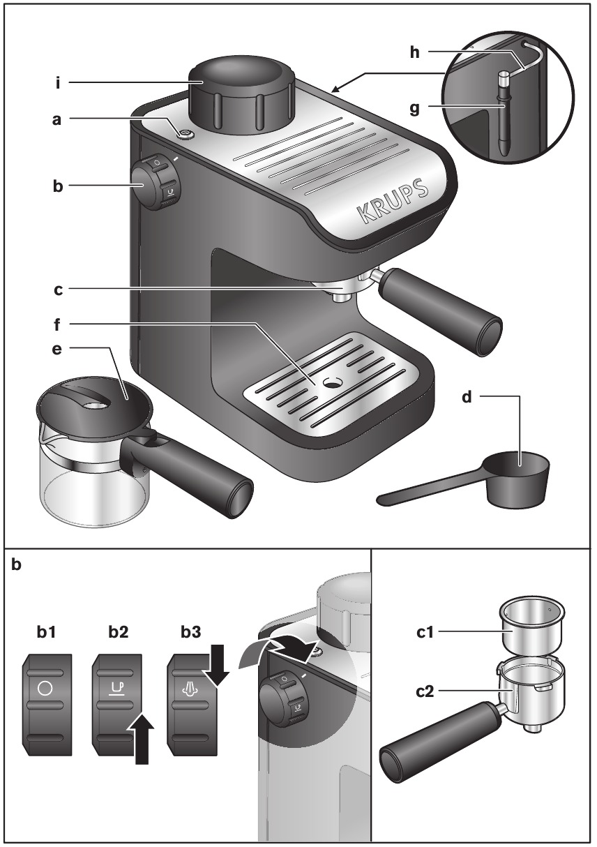 Krups - XP 1020 - DESCRIPTION DESCRIPTION