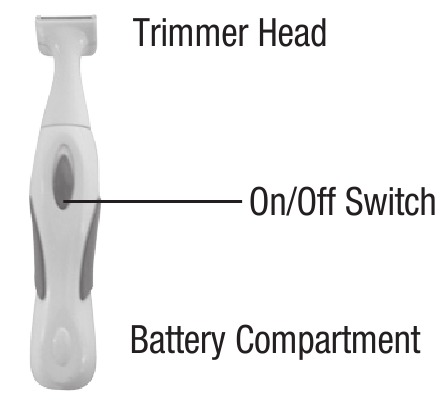 Conair - Bikini de Precisión - Descripción general del dispositivo Descripción general del dispositivo
