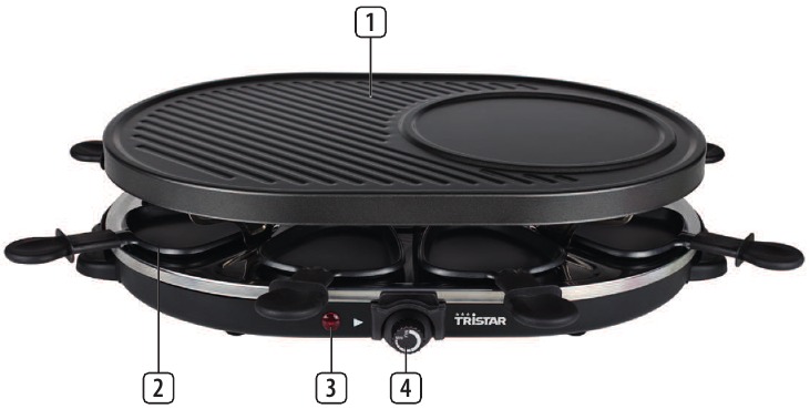 Tristar - RA-2996 - Pamja e Përgjithshme e Pajisjes Pamja e Përgjithshme e Pajisjes