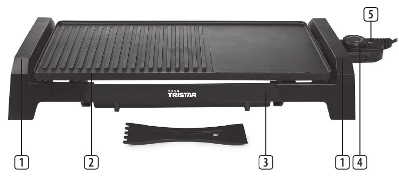 Tristar - BP-2630 - Преглед на устройството Преглед на устройството