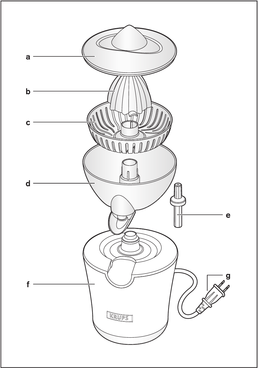 Krups - ZX720 - MAELEZO MAELEZO