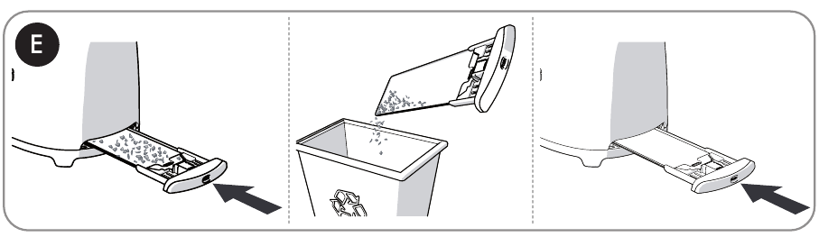 Smeg - TSF01 - Cleaning the crumb tray Cleaning the crumb tray