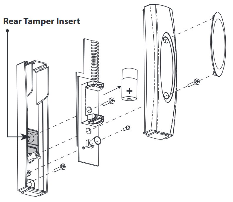 Texecom - Ricochet Impaq Contact-W - ҚҰРАСТЫРУ ҚҰРАСТЫРУ