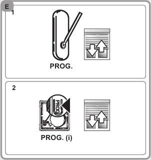 SOMFY - Smoove 1 Tw io - Tilføjelse/sletning af en Smoove 1 Tw io Tilføjelse/sletning af en Smoove 1 Tw io