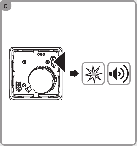 SOMFY - Smoove 1 Tw io - TÆND/SLUK-knap TÆND/SLUK-knap