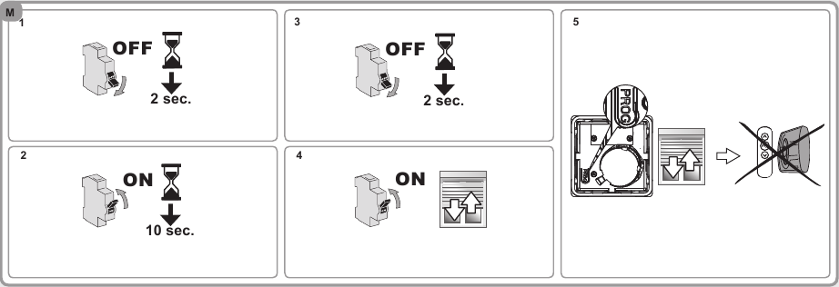 SOMFY - Smoove 1 Tw io - Udskiftning af et mistet eller defekt io-kontrolpunkt Udskiftning af et mistet eller defekt io-kontrolpunkt