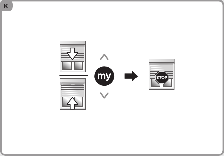 SOMFY - Smoove 1 Tw io - STOP-funktion STOP-funktion