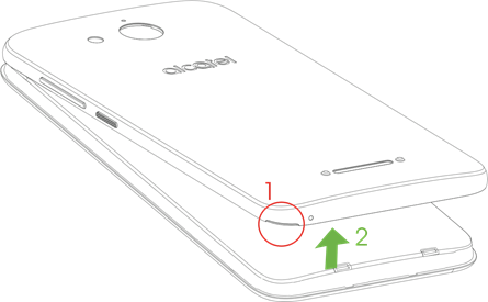 Alcatel - TETRA - Phone Setup - Step 1 Configuración del teléfono - Paso 1