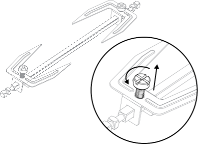 Instant Pot - VORTEX PRO - Using rotisserie spit and forks - Step 1 Using rotisserie spit and forks - Step 1