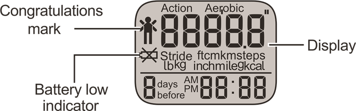 Omron - Walking style IV - Ekran Genel Bakışı Ekran Genel Bakışı