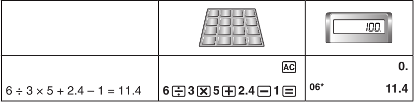 Casio - MJ-12VC - Temel Hesaplamalar - Bölüm 1 Temel Hesaplamalar - Bölüm 1