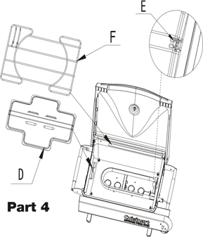 Cuisinart - CPO-600 - Yig'ish bo'yicha ko'rsatmalar - 3-qadam Yig'ish bo'yicha ko'rsatmalar - 3-qadam