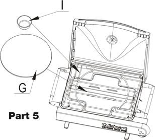 Cuisinart - CPO-600 - Yig'ish bo'yicha ko'rsatmalar - 4-qadam Yig'ish bo'yicha ko'rsatmalar - 4-qadam