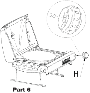 Cuisinart - CPO-600 - Yig'ish bo'yicha ko'rsatmalar - 5-qadam Yig'ish bo'yicha ko'rsatmalar - 5-qadam