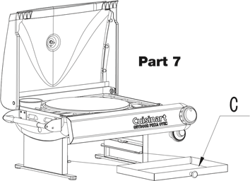 Cuisinart - CPO-600 - Yig'ish bo'yicha ko'rsatmalar - 6-qadam Yig'ish bo'yicha ko'rsatmalar - 6-qadam