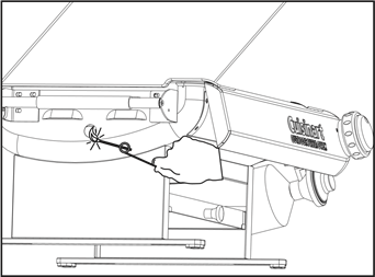 Cuisinart - CPO-600 - Gugurt bilan yoqish Gugurt bilan yoqish