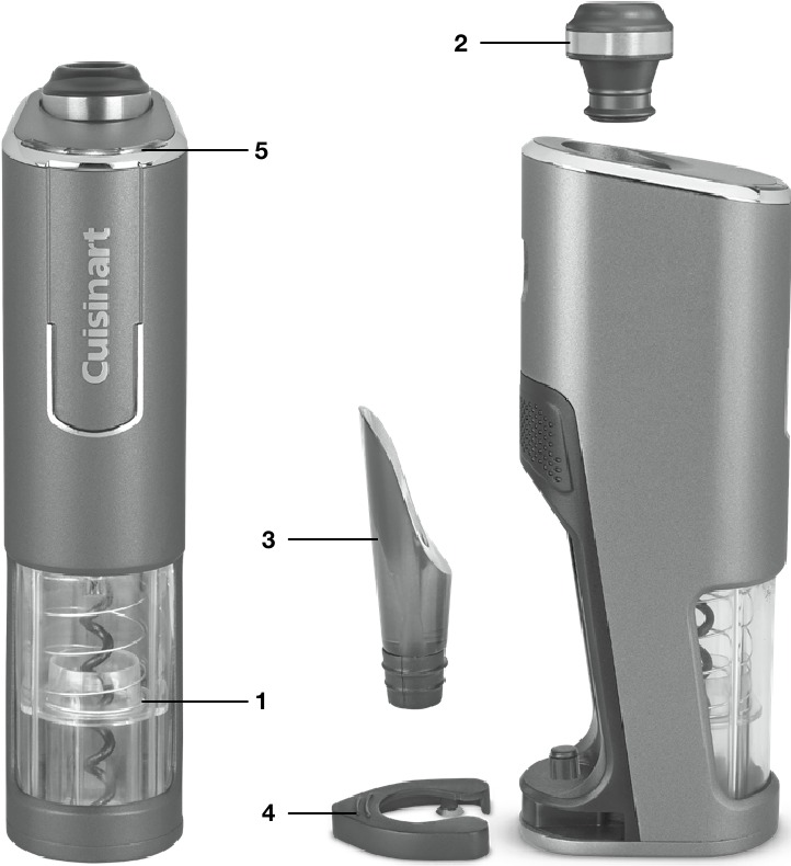 Cuisinart - EvolutionX RWO-100 - ЧАСТИ И ХАРАКТЕРИСТИКИ ЧАСТИ И ХАРАКТЕРИСТИКИ