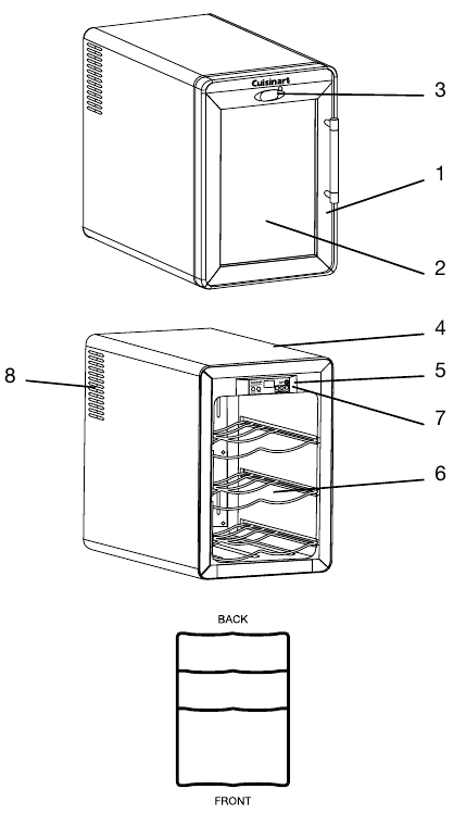 Cuisinart - Private Reserve CWC-600 - Prezentare generală Overview
