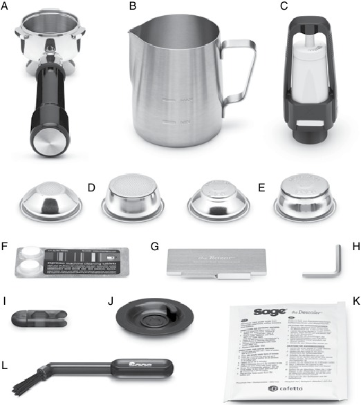 Sage - the Barista Express Impress SES876 - AKSESUARLAR AKSESUARLAR