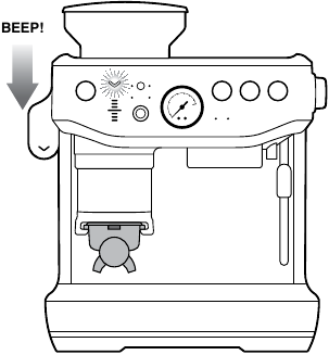Sage - the Barista Express Impress SES876 - SIKIŞTIRMA SIKIŞTIRMA