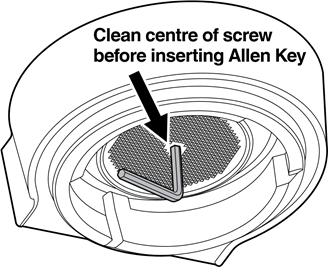 Sage - the Barista Express Impress SES876 - ALEV ANAHTARININ KULLANILMASI - Adım 1 ALEV ANAHTARININ KULLANILMASI - Adım 1