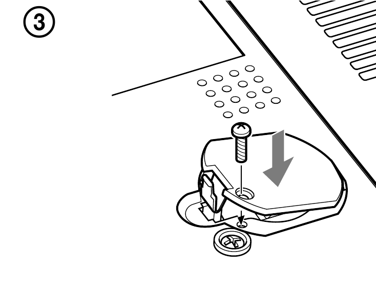 Sony - XDR-DS12iP - Para substituir a bateria - Parte 3 Para substituir a bateria - Parte 3