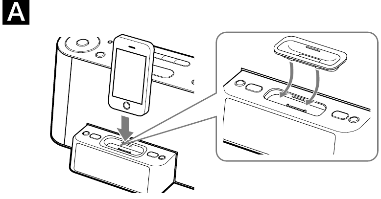 Sony - XDR-DS12iP - Adaptador Universal de Encaixe - Parte 2 Adaptador Universal de Encaixe - Parte 2