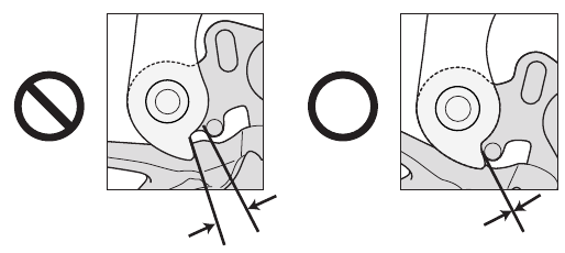 Shimano - RD-M662 - Instalarea schimbătorului spate - Partea 2 Instalarea schimbătorului spate - Partea 2