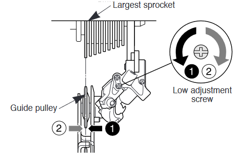 Shimano - RD-M662 - Reglarea SIS - Partea 2 Reglarea SIS - Partea 2