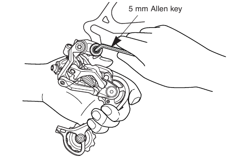 Shimano - RD-M810 - Instalación del cambio trasero - Parte 1 Instalación del cambio trasero - Parte 1