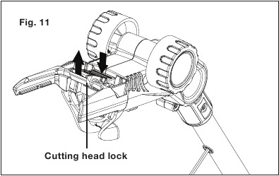 SunJoe - HJ605CC - Attaching the Telescoping Pole - Step 1 Attaching the Telescoping Pole - Step 1