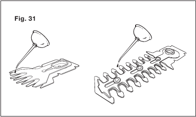 SunJoe - HJ605CC - Manutenção da Lâmina Manutenção da Lâmina