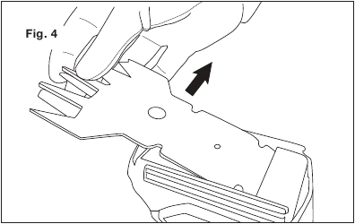 SunJoe - HJ605CC - Fitting and Changing the Blades - Step 3 Fitting and Changing the Blades - Step 3