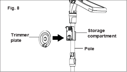 SunJoe - 24V-SB10-LTE - Laikymo skyriaus montavimas - 2 žingsnis Laikymo skyriaus montavimas - 2 žingsnis