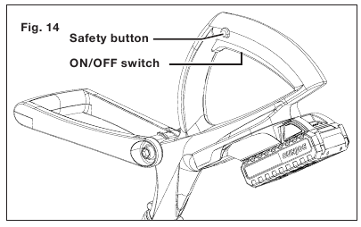 SunJoe - 24V-SB10-LTE - ON/OFF Switch ON/OFF Switch