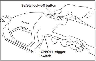SunJoe - HJ604C - Funcionamento - Iniciar + Parar Funcionamento - Iniciar + Parar