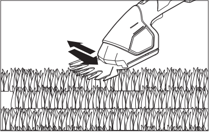 SunJoe - HJ604C - Usando as lâminas de arbustos Usando as lâminas de arbustos