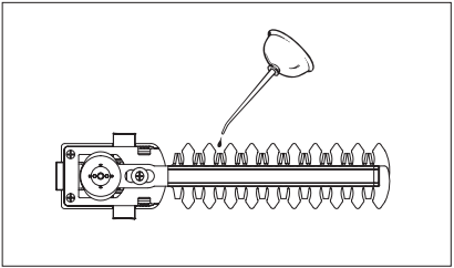 SunJoe - 4V-SSEG-CT - Manutenção da Lâmina - Lubrificação Manutenção da Lâmina - Lubrificação