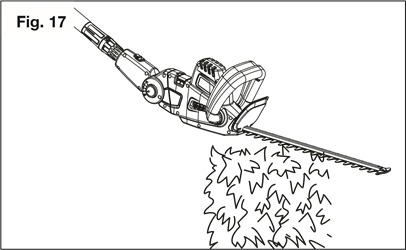 SunJoe - SJH904E - Aukštų, sunkiai pasiekiamų gyvatvorių ar krūmų apipjaustymas - 2 žingsnis Aukštų, sunkiai pasiekiamų gyvatvorių ar krūmų apipjaustymas - 2 žingsnis